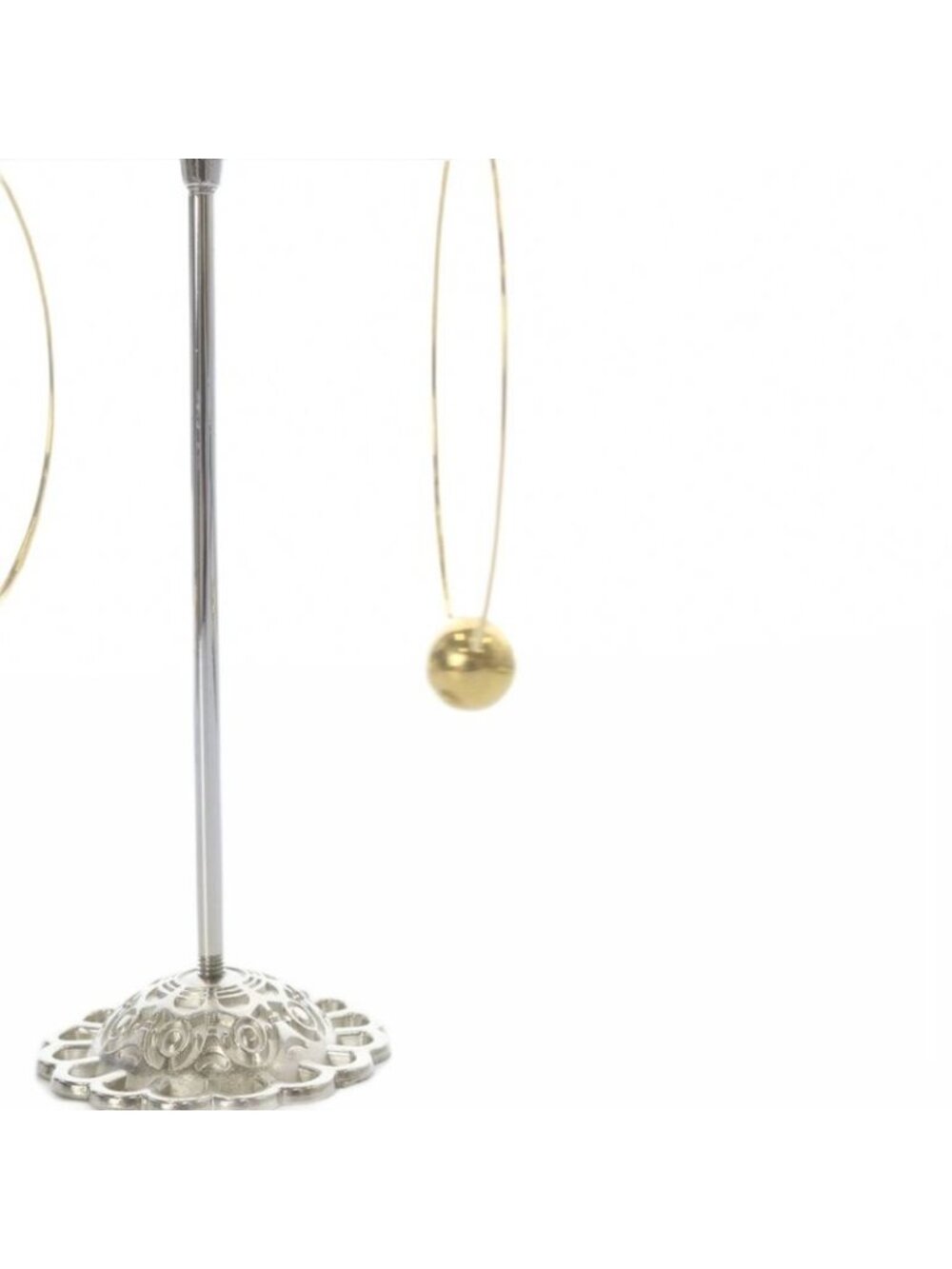 Celine Phoebe Philo Era Hoop Earrings for Both Ears Gold - Picture 6 of 6